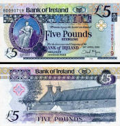 *5 Libier Severné Írsko 2008, P83 UNC Bank of Ireland - Kliknutím na obrázok zatvorte -